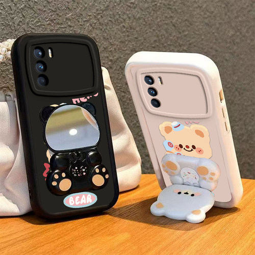 适用OPPOK9Pro手机壳小熊支架OPPO新款K9Por套OPK高级感OPPK09KPro5G硅胶OPP0PP0PPO全包PPOK防摔OPOPK男Pr女