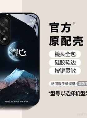 适用一加Ace5至尊版手机壳1加Aec5至尊板保护套OPPO新款电镀玻璃全包防摔1+AC5新品外壳OPPOAce男女简约山峰