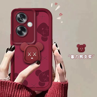 适用于OPPOA2手机壳a1过年a2pro硅胶a32A36a55A57a58A72a93A95a97暴力熊防摔全包A5a7x男女a8A9a115g新年保护
