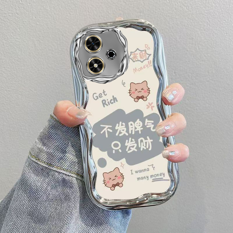 适用荣耀X60GT手机壳华为X6OGT保护套HONOR新款XGT电镀奶油GTX全包防摔专用外壳高级感X60GtTG男女不发脾气