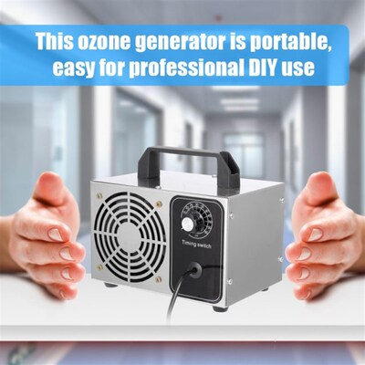 Portable Ozone Gnenerator Machine 32g/h Air Filter Purifier