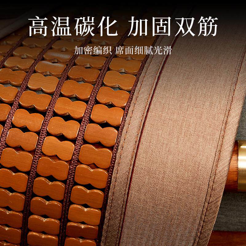 老席匠麻将席e凉席夏季竹席高档床席折叠单双人学生宿舍凉席子家图片