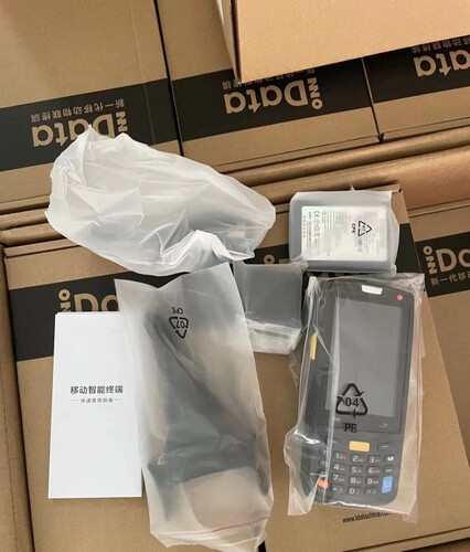 idata95W手持终端pda旺店通WMS 万里牛聚水谭扫码巴枪快麦E店宝潭
