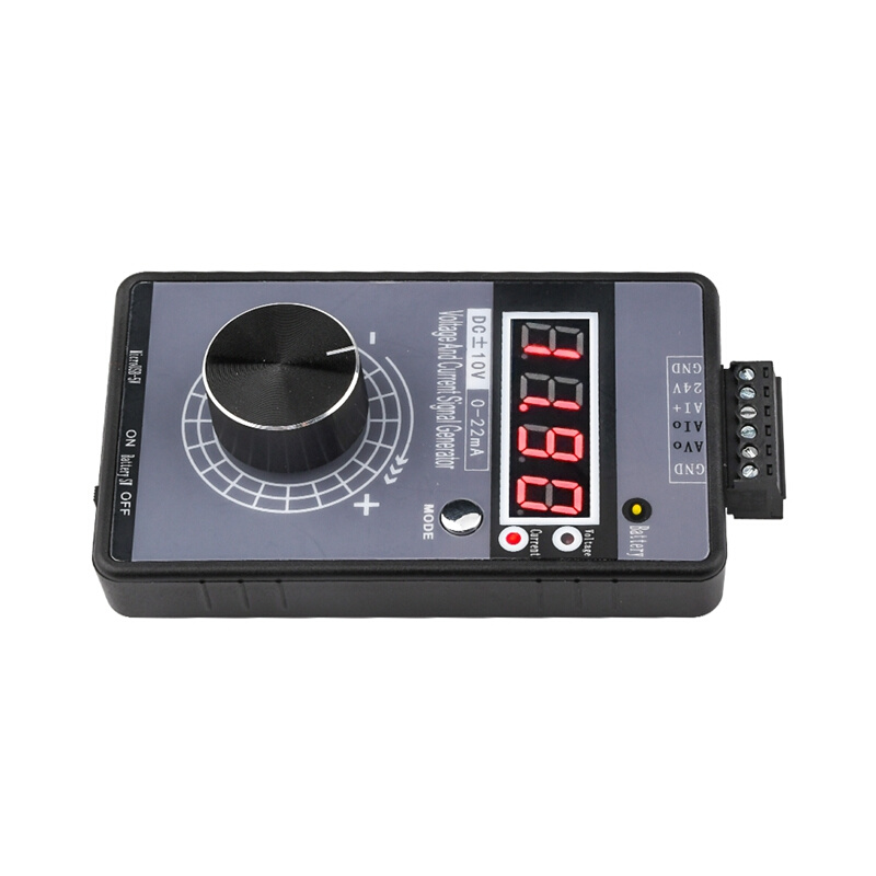 新品信号发生器模拟量正负电压0510V电流0420mA手持输出校验仪