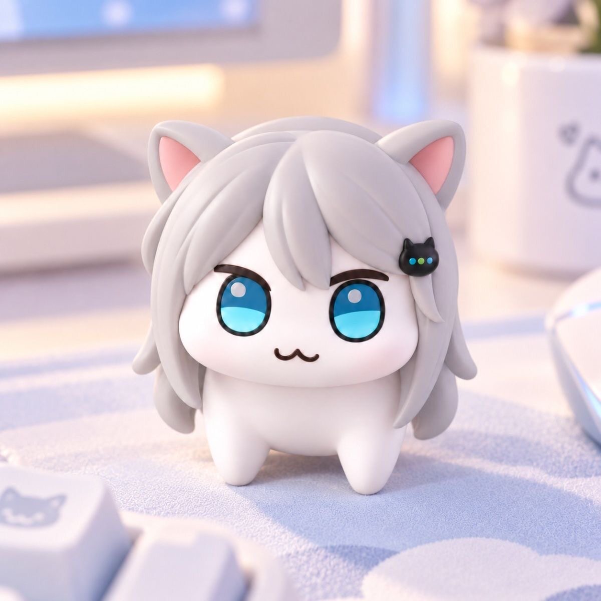 甘城猫猫 cos doro手办桃乐丝可爱二次元周边模型公仔摆件玩具图片