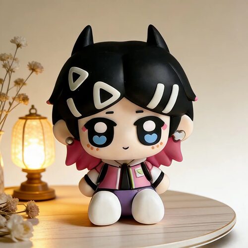 无畏契约Q版暮蝶手办瓦罗兰特模型桌面摆件二次元gk美少女礼物