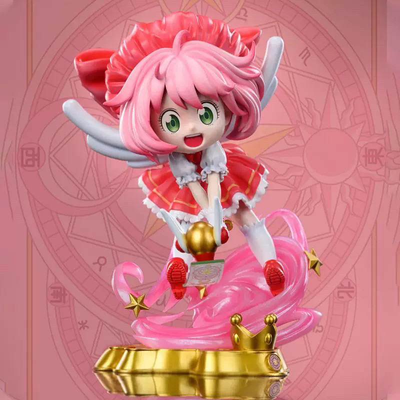 【全款】间谍过家家阿尼亚cos魔卡少女樱二次元美少女手办摆件