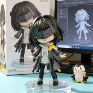 【全款】Q版-女管理员明日方舟:终末地周边手办潮玩桌搭摆件