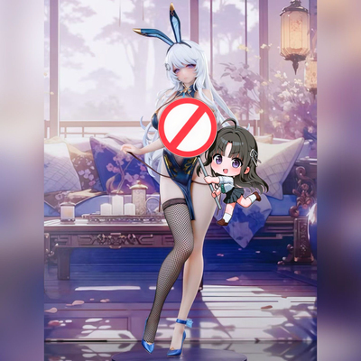 【全款】旗开得胜兔女郎二次元美少女限量手办GK模型动漫周边摆件