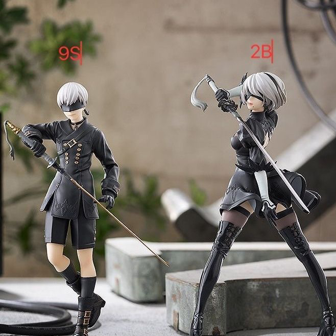 【全款】Pop尼尔机械纪元战斗2B9S动漫少女手办模型摆件玩具礼物