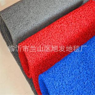 pvc品无底丝圈垫防滑防水丝新圈地毯地垫进门入户地门厅