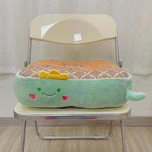 屁股座垫 凉席坐垫椅子垫加厚增高垫子办公室久坐屁垫夏天夏季
