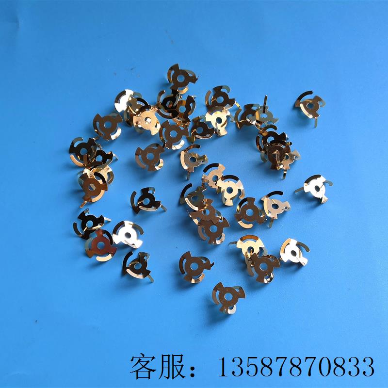议价310镀膜 感应三爪弹片 三角片铜弹片 crystal FU-20PEB-ITO-9