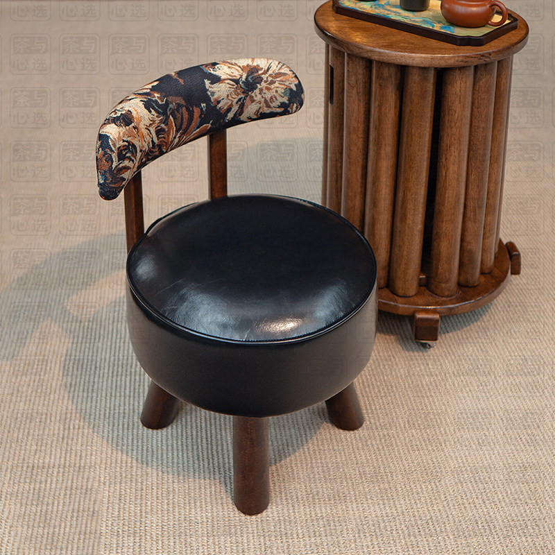 实木小凳子矮凳家用旋转椅门口入户儿童沙发茶几边用软包换鞋凳,住宅家具,矮凳,淘宝优惠券,粉丝福利购,淘宝优惠卷