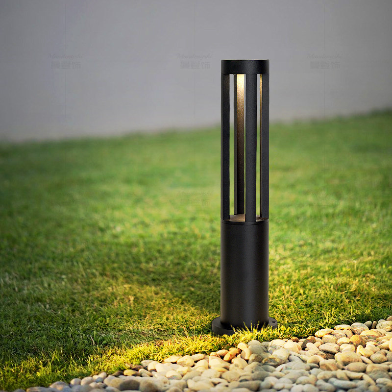 户外花园庭院灯现代简约草坪灯铝材防锈户外草地灯防水门口院子灯