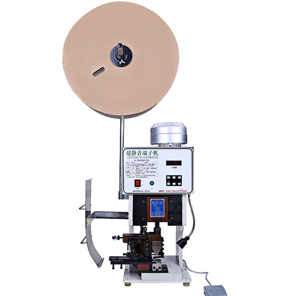 静音端子机1.5T2T4T半自动静音端子机压接机端子压着机电子