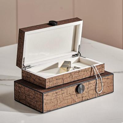 卡萨家居售楼处衣帽间梳妆台桌面收纳盒子储物盒样板间装饰品摆件