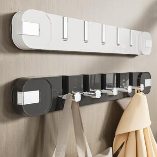 挂门后挂钩门上挂衣架衣钩衣帽钩子免打孔隐形吸盘排钩墙上壁挂式