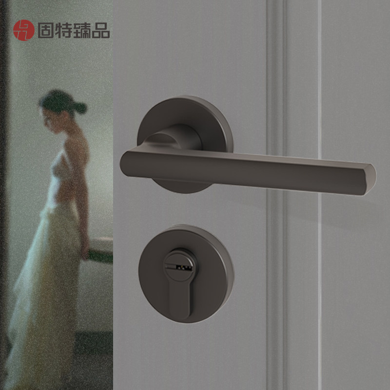 固特臻品室内静音门锁经典款图片