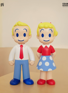 正版授权·OSAMU GOODS原田治树脂公仔