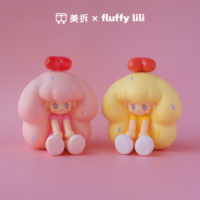 儿力力抱爱心的白日梦小姐手办