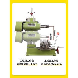铣床铣槽机卧室小卧铣工作台微型小平面磨床车床 1514简易小型卧式