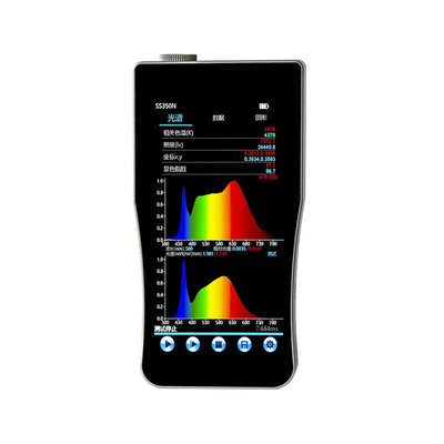 SS350N手持式光谱仪照度计TM-30色域指数逼真度指数波长色温仪