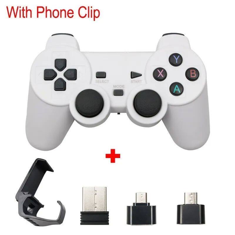 안드로이드 폰|PC|PS3|TV 박스 JOYSTI용 2.4G 무선 게임패드