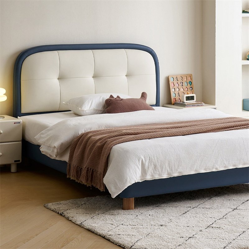 全友家居现代简约儿童床