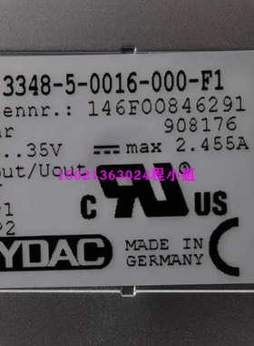 908176 EDS3348-5-0016-000-F1HYDAC贺德克压力开关