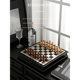 皮革国际象棋高档西洋棋比赛专用套装 儿童小学生抽屉款 棋子棋盘