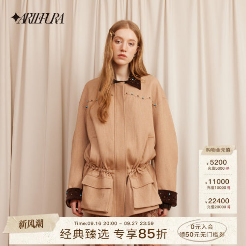 ARTEPURA巴恩风抽绳外套