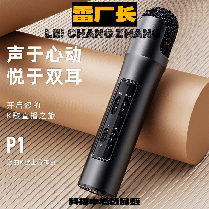 东莞声翔科技蓝牙耳机手持电容麦克风录音麦手机电脑歌迷你麦克风