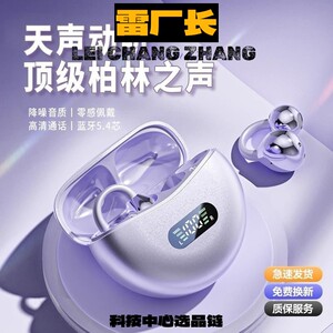 瑞和科技新款夹耳无线蓝牙耳机开放式运动跑步降噪