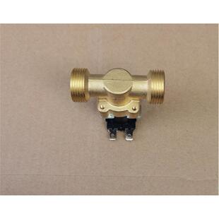 电磁阀电磁控制阀纯铜6分螺纹AC220V常闭水阀进水放水耐高温DC12V