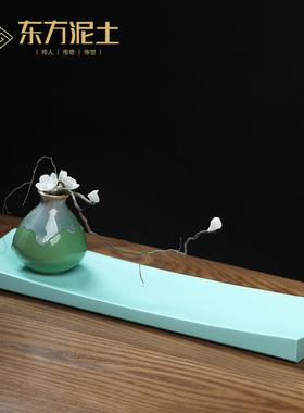 东方泥土 新中式禅意摆件 家居客厅酒柜办公室茶室书房茶桌装饰品