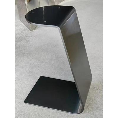 不锈钢边几支架大理石边几底座奢石岩板茶几底座支架现代小桌子腿