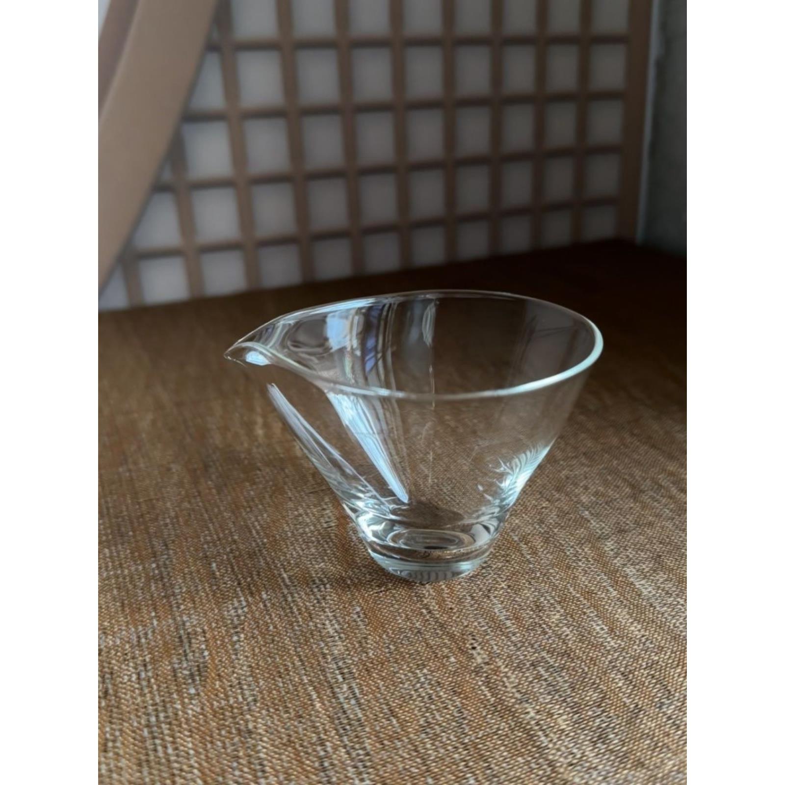 小号公杯150ml功夫茶具杯斗笠分茶杯分茶器公道杯