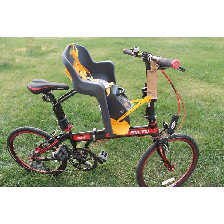 折叠车电动登山自行车儿童前置座椅宝宝坐宝骑女士轻便快拆前座椅