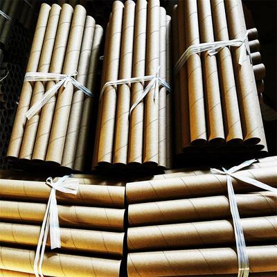 捆条纸管圆硬纸筒海报快递纸管切画筒收纳桶书画筒纸筒芯包装纸管