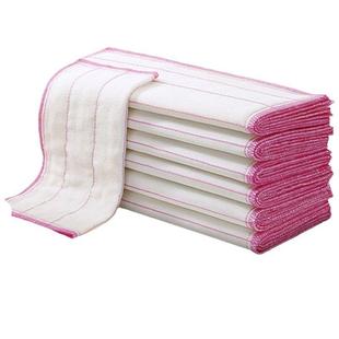 新立减5元 10条布 棉纱百洁布家用碗清洁吸水加厚洗布抹洗人碗