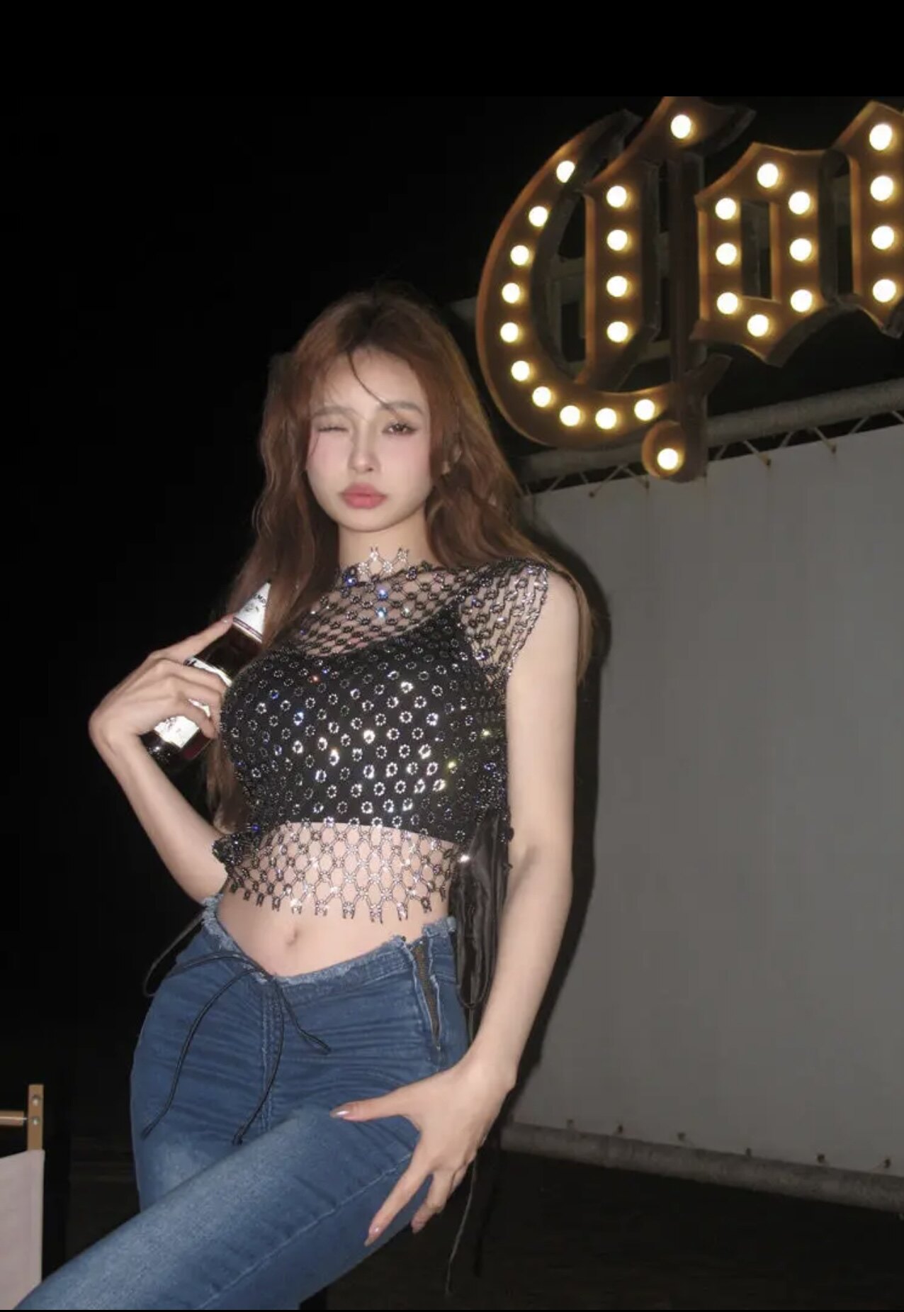 外穿镂空性感无袖背心短款欧美风