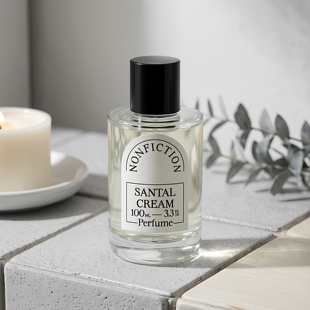 nonfiction络斐诗香水试香SANTAL CREAM奶檀惬意夜晚玫瑰试香小样