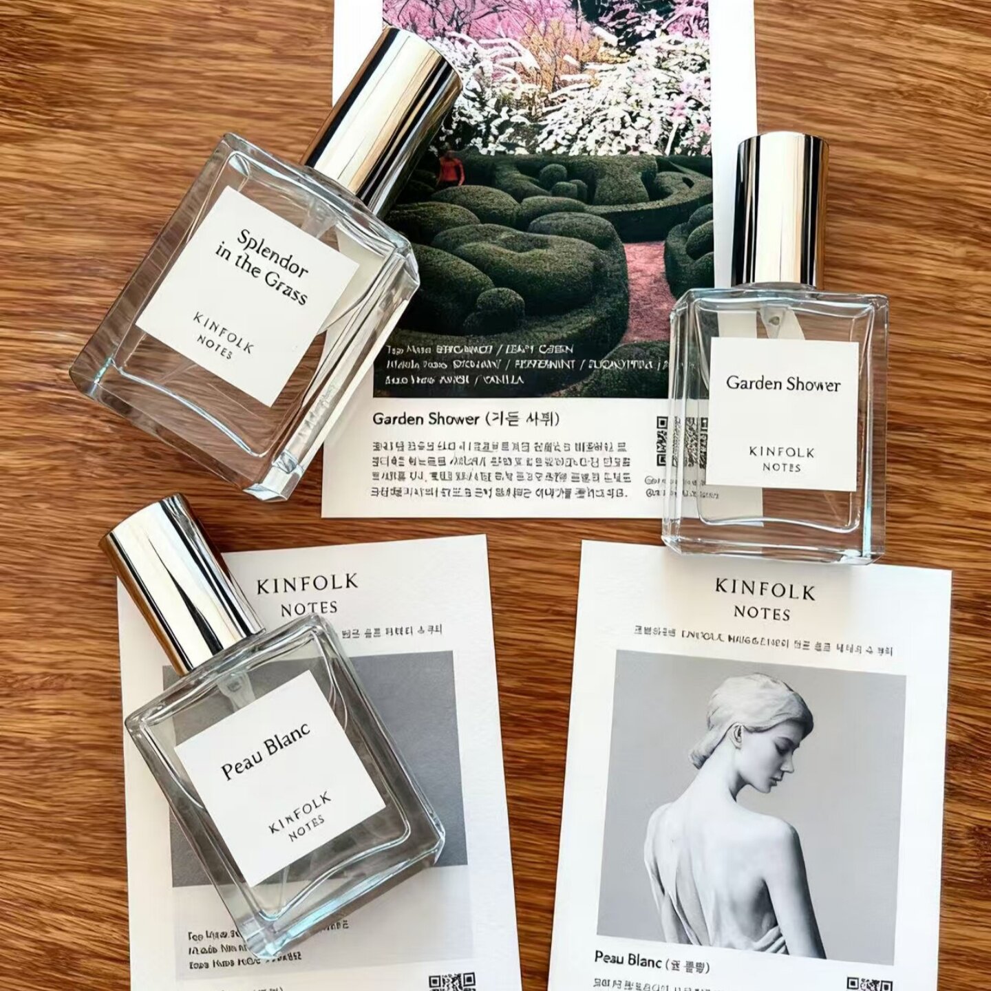 kinfolk notes香水Splendor in the Grass玫瑰琥珀薄荷Spring试香