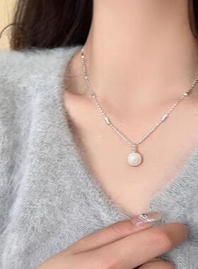 轻奢小众巴洛克珍珠项链女ins潮