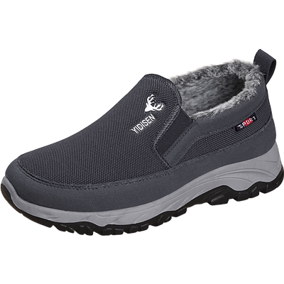 新款中年爸爸棉鞋保暖商务