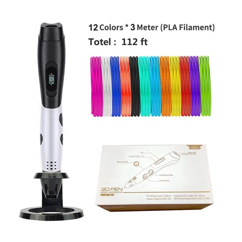 新款六代3D打印笔功能强大性价比高原厂自销量大私聊06A3D打印笔