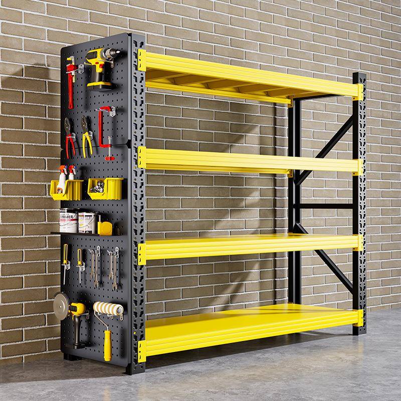 仓储货架多层置物架家用阳台地下室储物架商用超市工厂重型收纳架