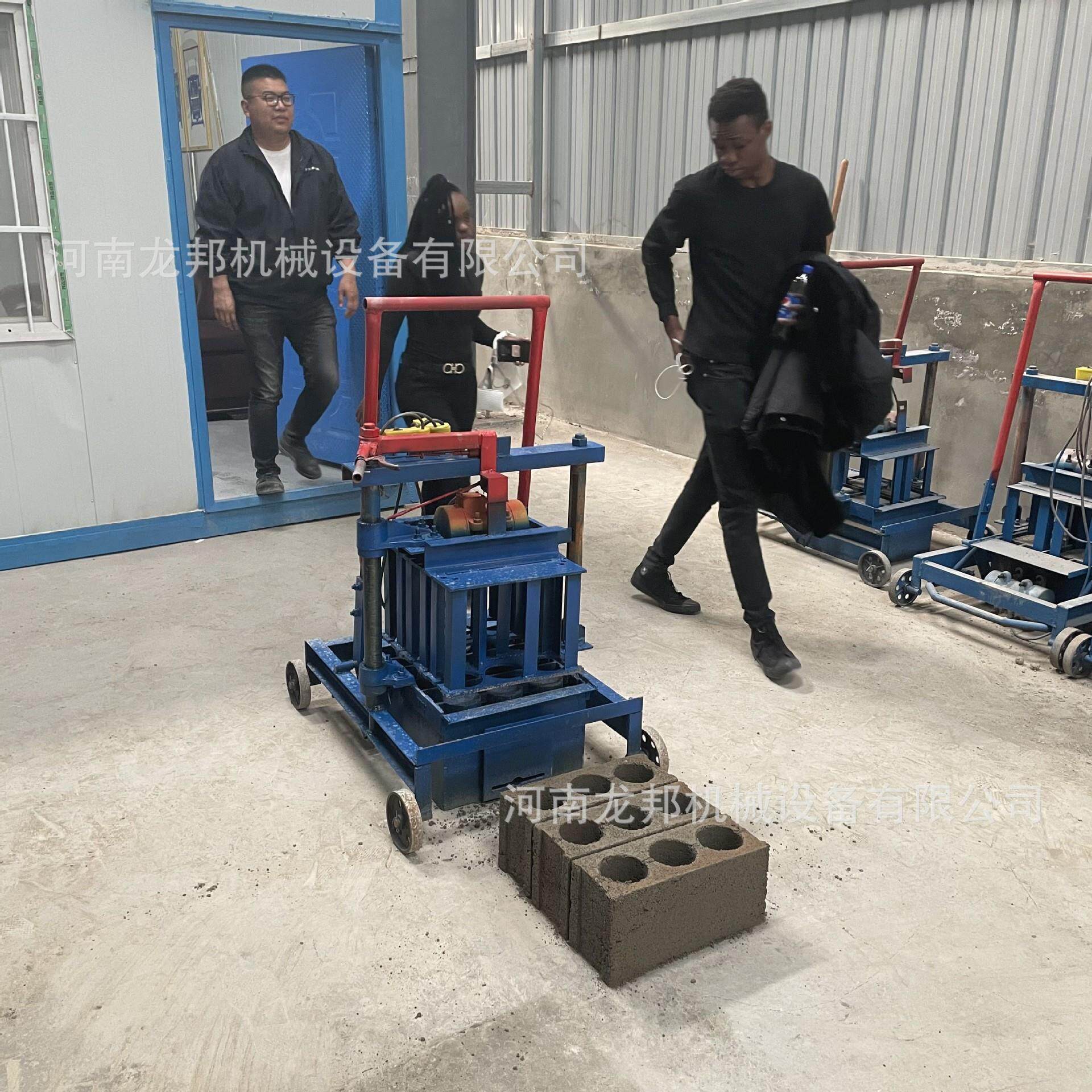 煤灰水泥砌砖砌块机 小型移动砖机 炉渣免烧砖成型机