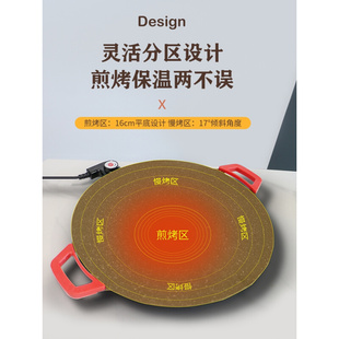 涮烤多功能火锅烤串一体锅室内电烤盘 电烧烤炉家用无烟烤肉机韩式